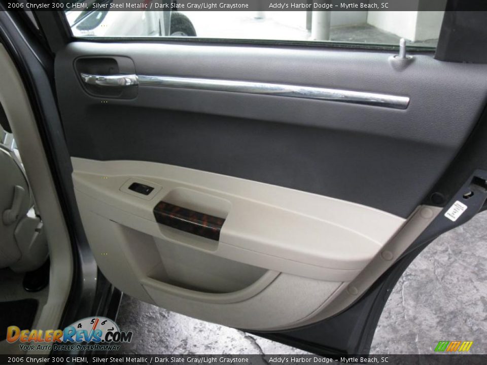 2006 Chrysler 300 C HEMI Silver Steel Metallic / Dark Slate Gray/Light Graystone Photo #19