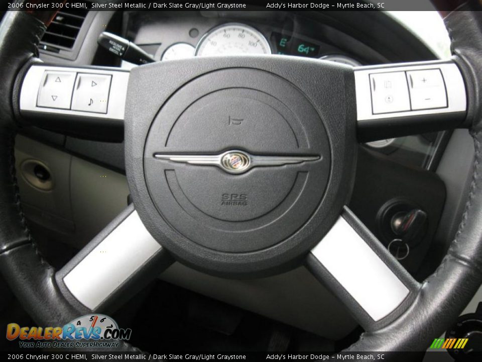 2006 Chrysler 300 C HEMI Silver Steel Metallic / Dark Slate Gray/Light Graystone Photo #22