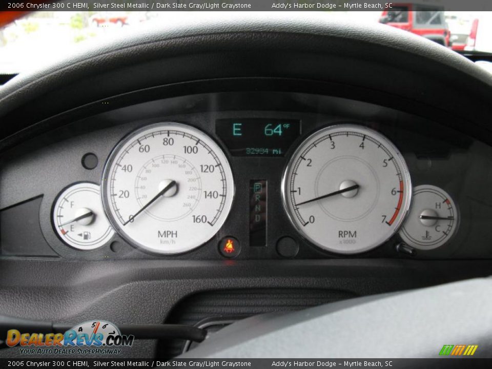 2006 Chrysler 300 C HEMI Silver Steel Metallic / Dark Slate Gray/Light Graystone Photo #23