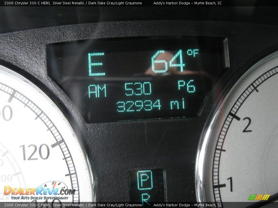 2006 Chrysler 300 C HEMI Silver Steel Metallic / Dark Slate Gray/Light Graystone Photo #24