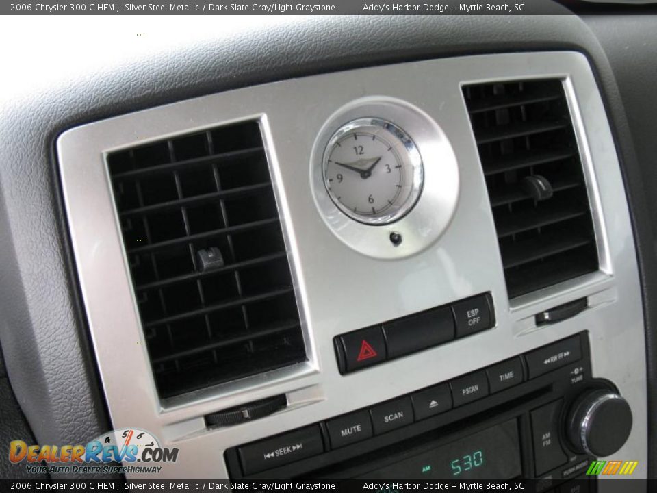 2006 Chrysler 300 C HEMI Silver Steel Metallic / Dark Slate Gray/Light Graystone Photo #25
