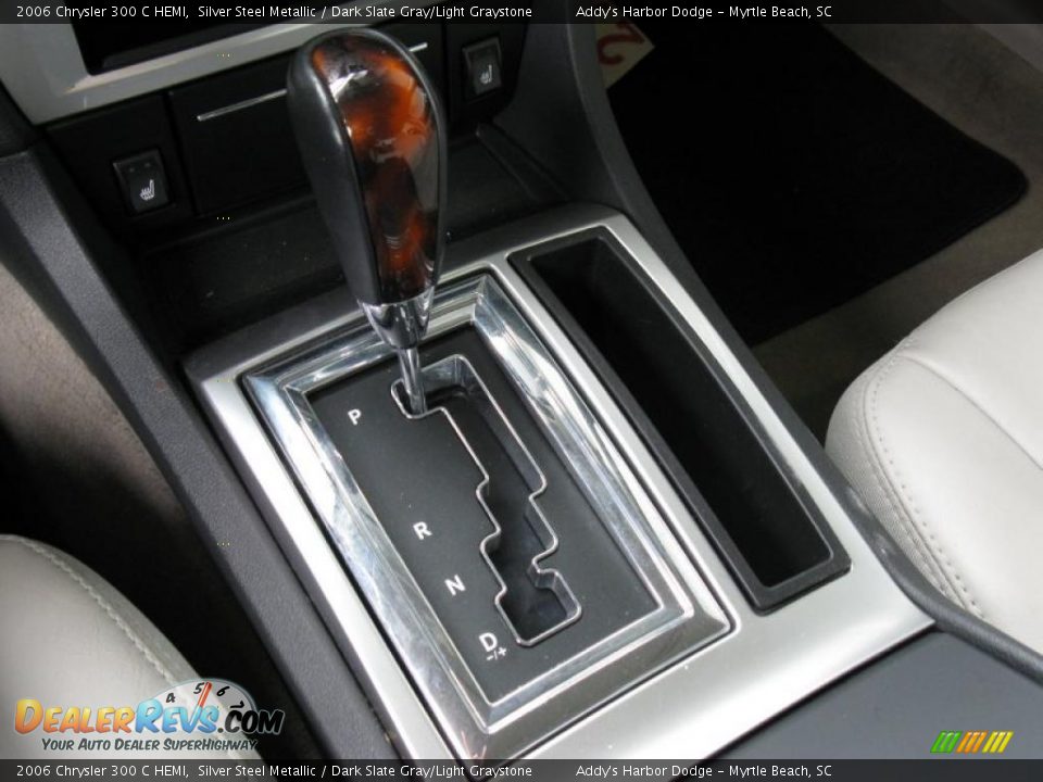 2006 Chrysler 300 C HEMI Silver Steel Metallic / Dark Slate Gray/Light Graystone Photo #27