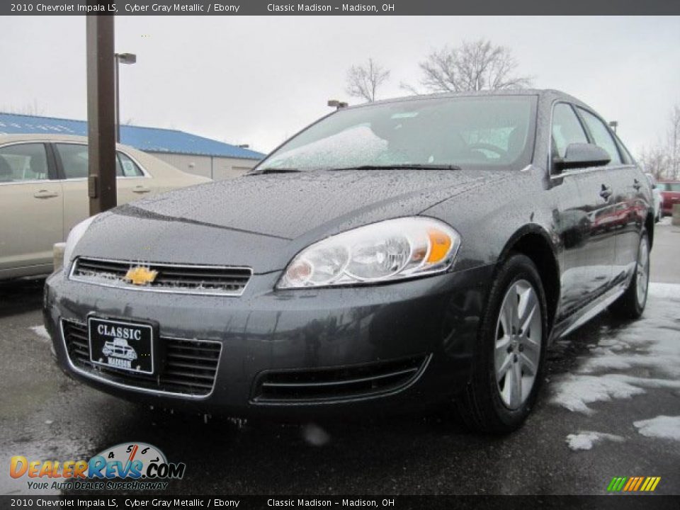 2010 Chevrolet Impala LS Cyber Gray Metallic / Ebony Photo #1