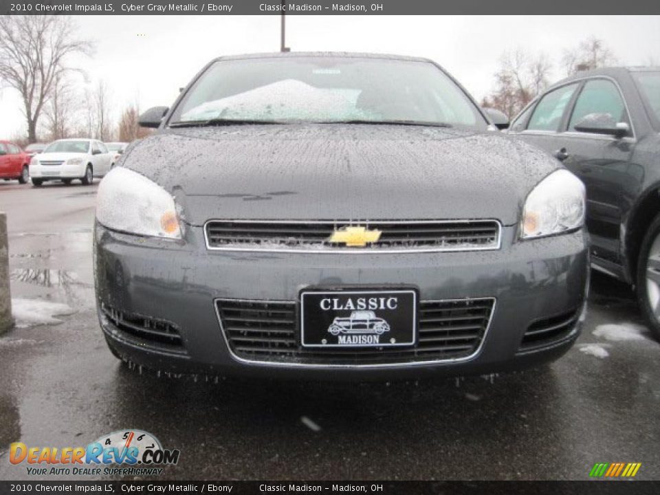 2010 Chevrolet Impala LS Cyber Gray Metallic / Ebony Photo #2