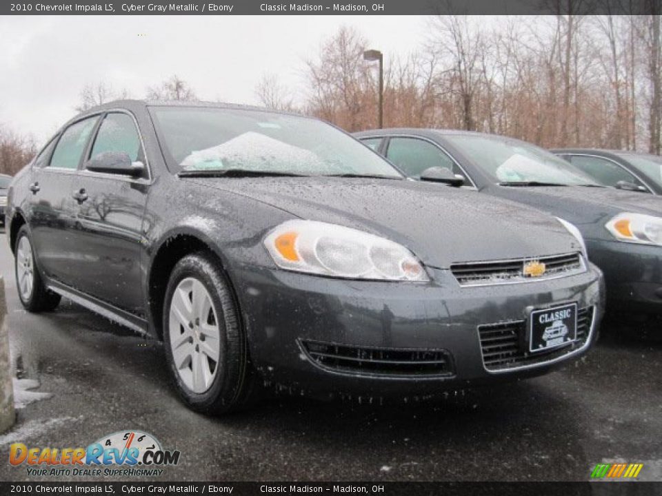 2010 Chevrolet Impala LS Cyber Gray Metallic / Ebony Photo #3