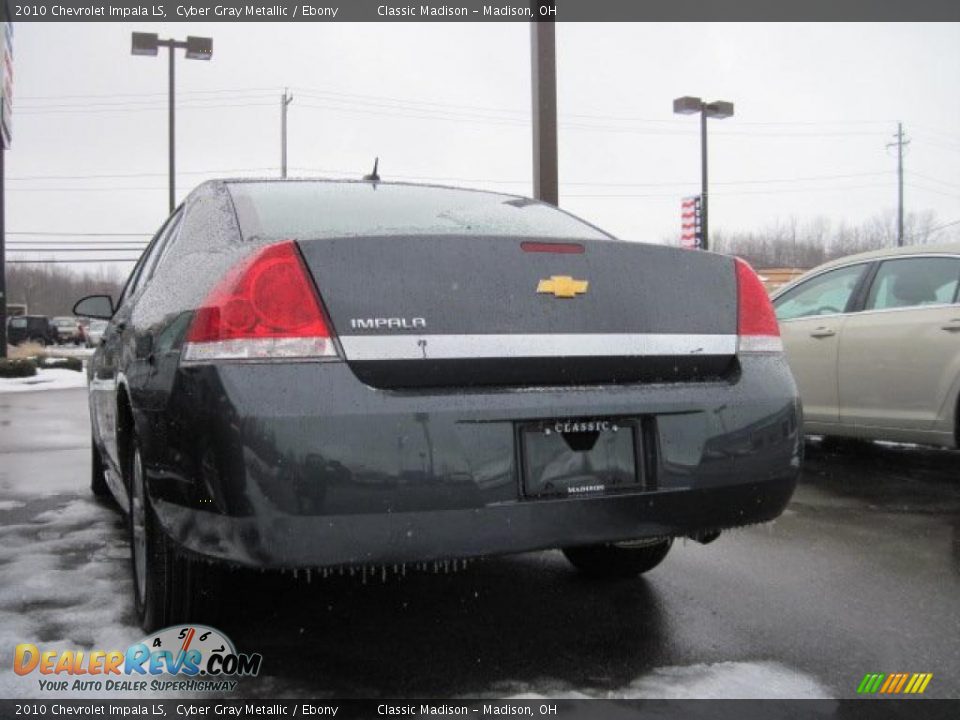 2010 Chevrolet Impala LS Cyber Gray Metallic / Ebony Photo #4