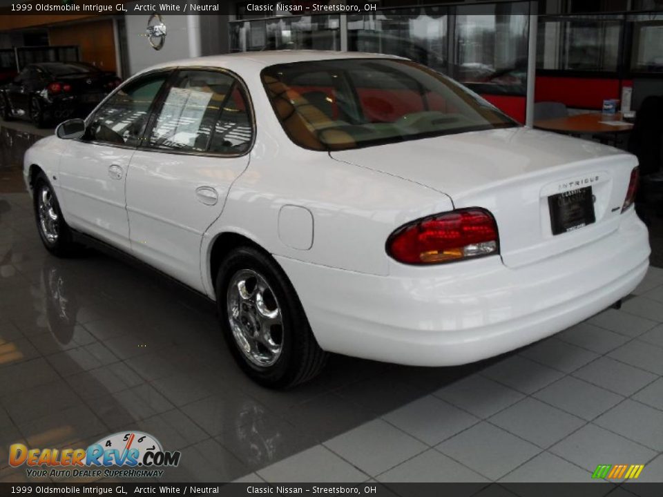 1999 Oldsmobile Intrigue GL Arctic White / Neutral Photo #2