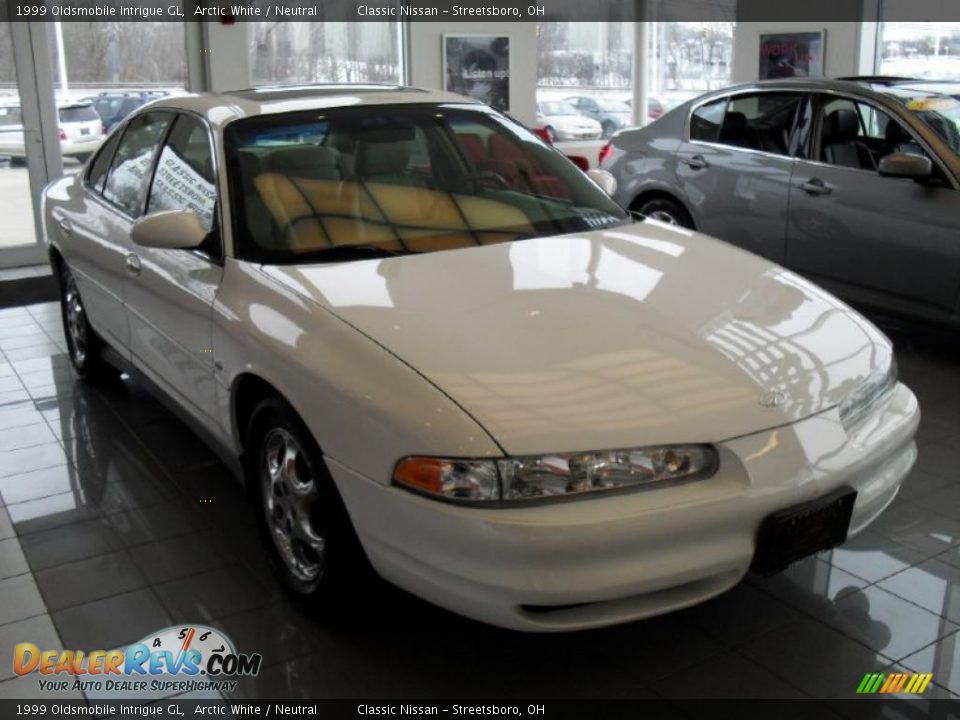 1999 Oldsmobile Intrigue GL Arctic White / Neutral Photo #4