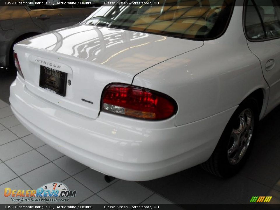 1999 Oldsmobile Intrigue GL Arctic White / Neutral Photo #10