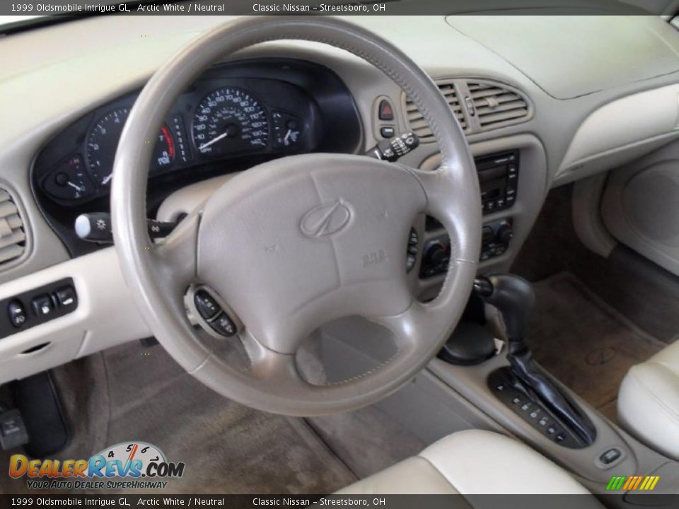 1999 Oldsmobile Intrigue GL Arctic White / Neutral Photo #14