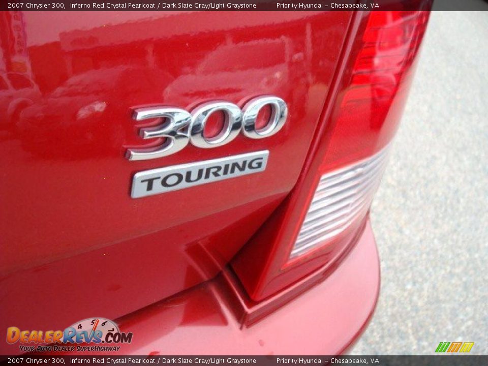 2007 Chrysler 300 Inferno Red Crystal Pearlcoat / Dark Slate Gray/Light Graystone Photo #14