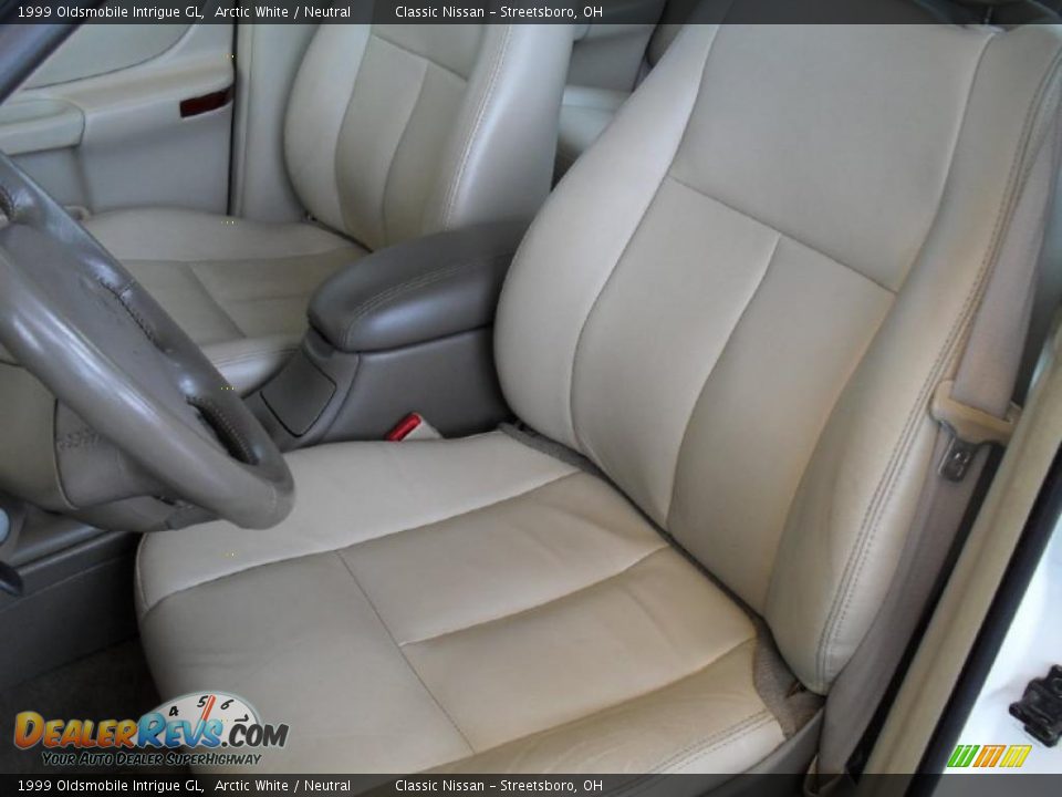 1999 Oldsmobile Intrigue GL Arctic White / Neutral Photo #15