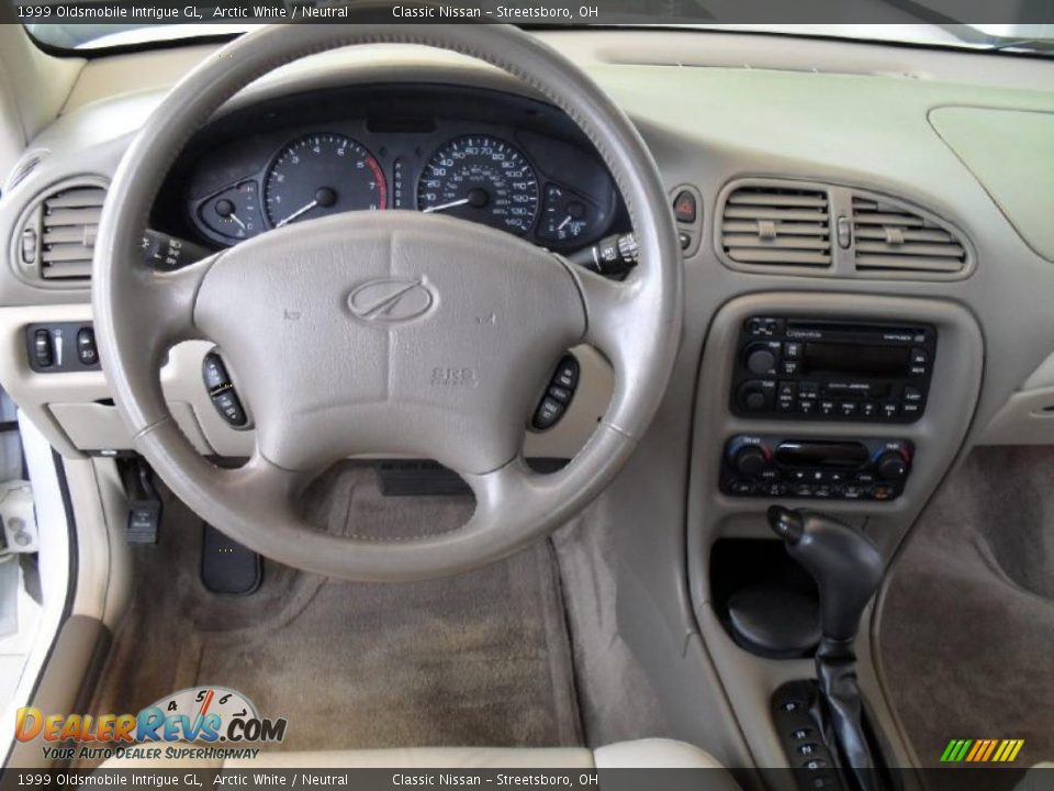 1999 Oldsmobile Intrigue GL Arctic White / Neutral Photo #20