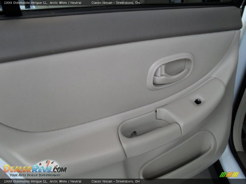 1999 Oldsmobile Intrigue GL Arctic White / Neutral Photo #27