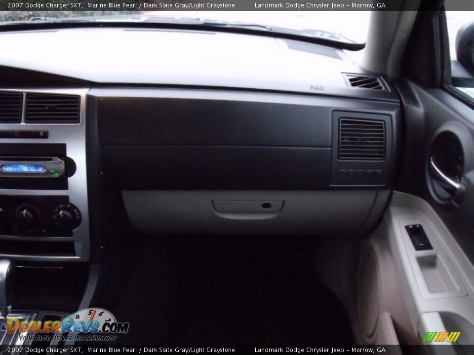 2007 Dodge Charger SXT Marine Blue Pearl / Dark Slate Gray/Light Graystone Photo #20
