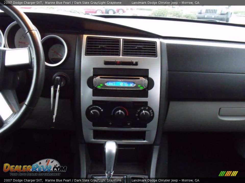2007 Dodge Charger SXT Marine Blue Pearl / Dark Slate Gray/Light Graystone Photo #21