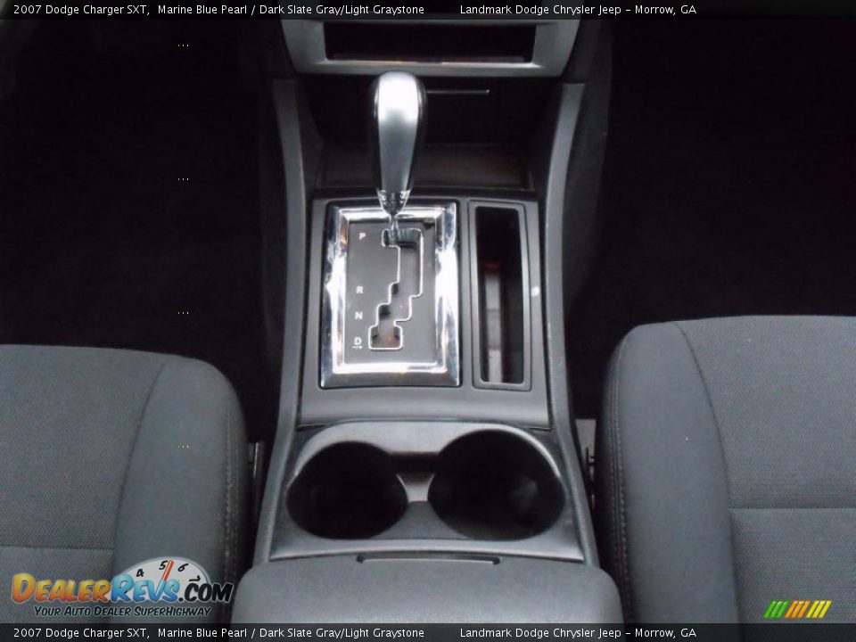 2007 Dodge Charger SXT Marine Blue Pearl / Dark Slate Gray/Light Graystone Photo #22