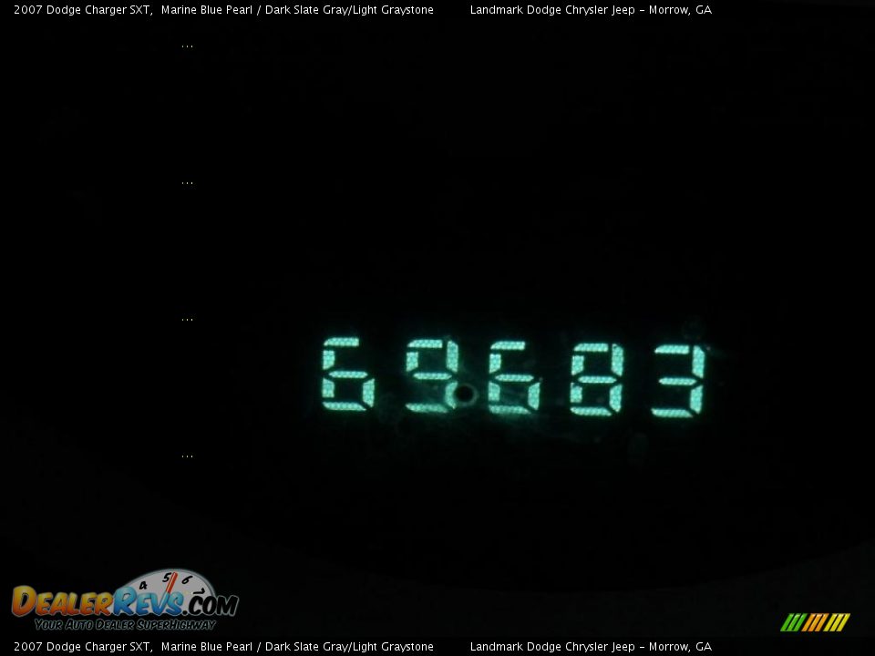 2007 Dodge Charger SXT Marine Blue Pearl / Dark Slate Gray/Light Graystone Photo #27