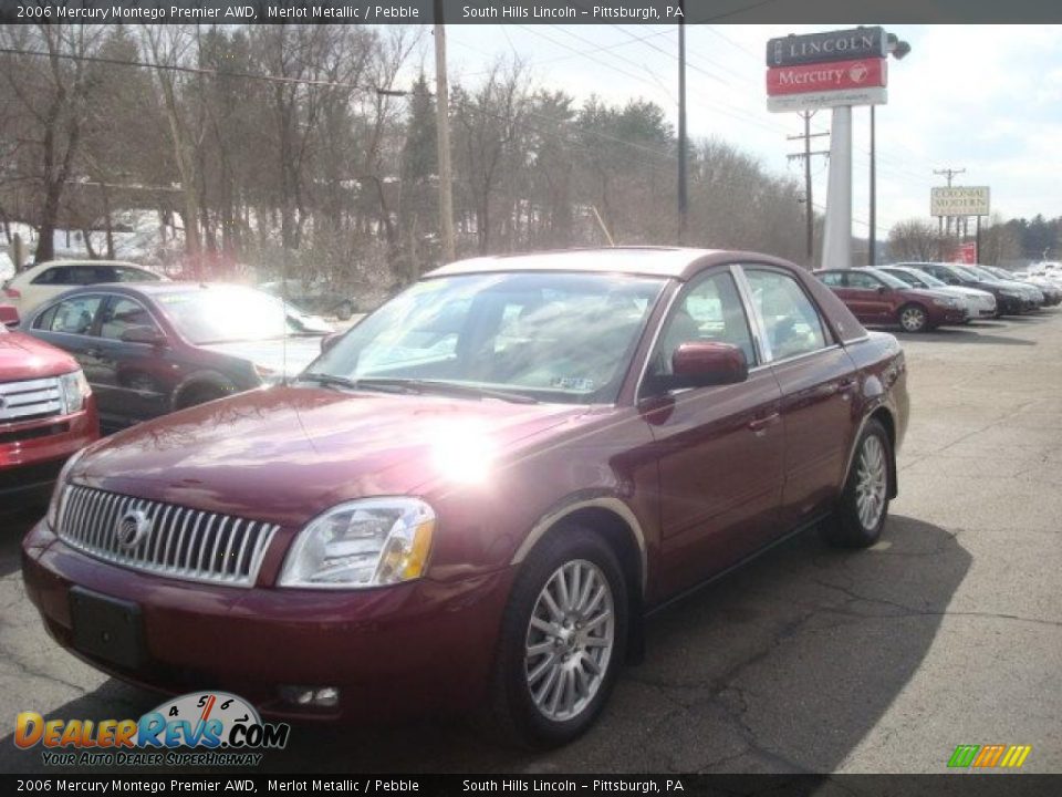 2006 Mercury Montego Premier AWD Merlot Metallic / Pebble Photo #1