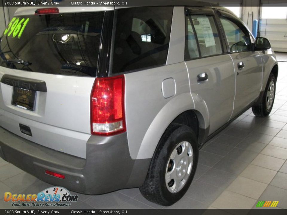 2003 Saturn VUE Silver / Gray Photo #8
