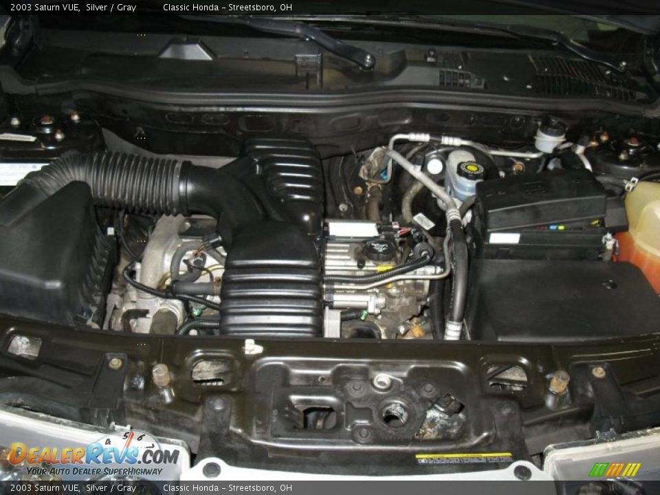 2003 Saturn VUE Silver / Gray Photo #25