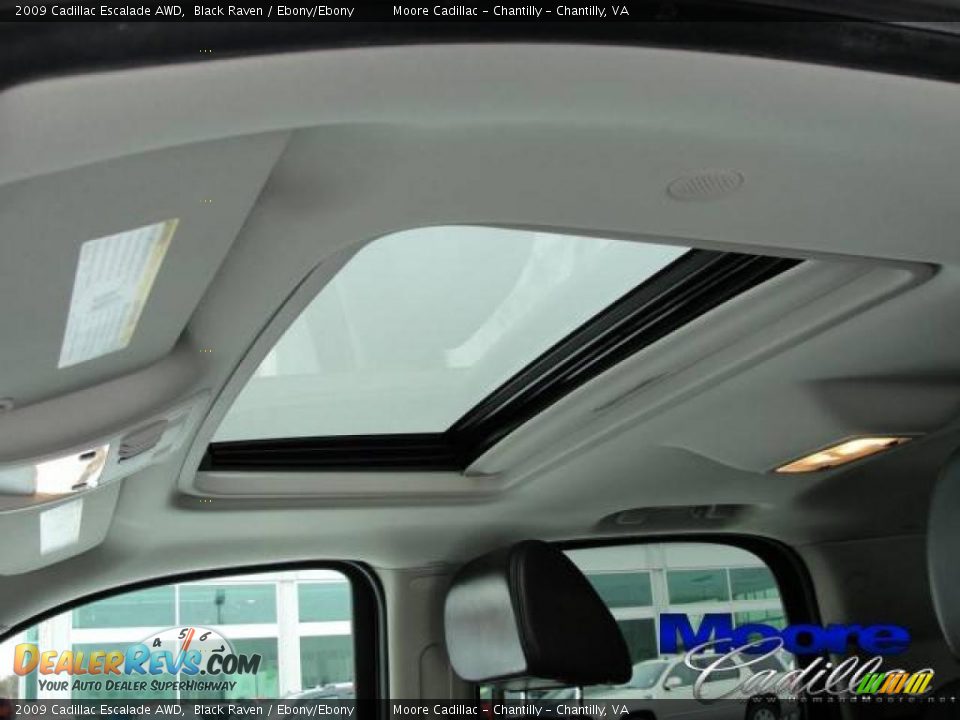 2009 Cadillac Escalade AWD Black Raven / Ebony/Ebony Photo #5