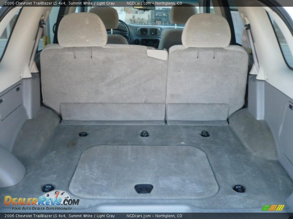 2006 Chevrolet TrailBlazer LS 4x4 Summit White / Light Gray Photo #9