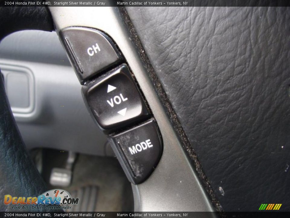 2004 Honda Pilot EX 4WD Starlight Silver Metallic / Gray Photo #21