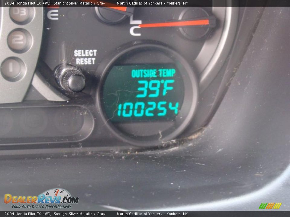 2004 Honda Pilot EX 4WD Starlight Silver Metallic / Gray Photo #25