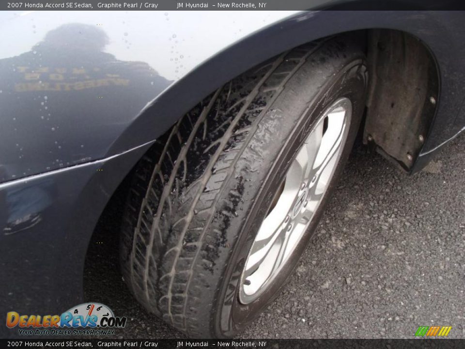 2007 Honda Accord SE Sedan Graphite Pearl / Gray Photo #9