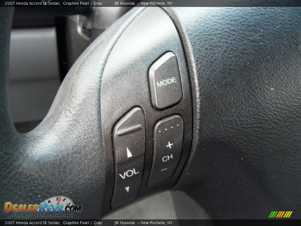 2007 Honda Accord SE Sedan Graphite Pearl / Gray Photo #20