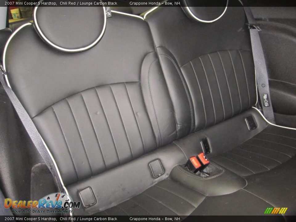 2007 Mini Cooper S Hardtop Chili Red / Lounge Carbon Black Photo #7