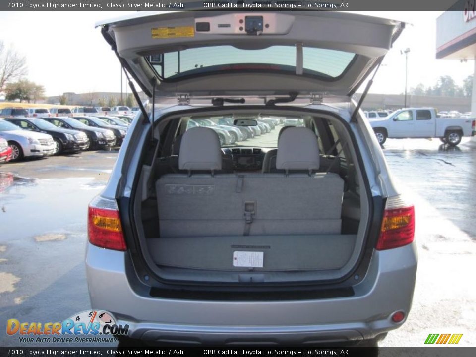 2010 Toyota Highlander Limited Classic Silver Metallic / Ash Photo #7