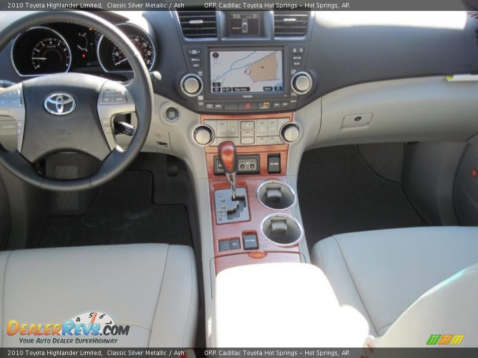 2010 Toyota Highlander Limited Classic Silver Metallic / Ash Photo #11