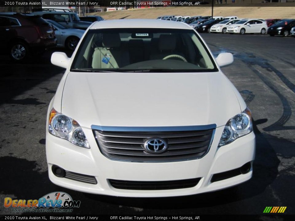 2010 Toyota Avalon XL Blizzard White Pearl / Ivory Photo #3