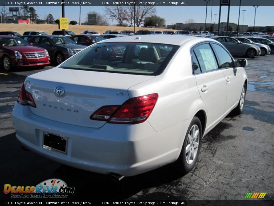 2010 Toyota Avalon XL Blizzard White Pearl / Ivory Photo #5