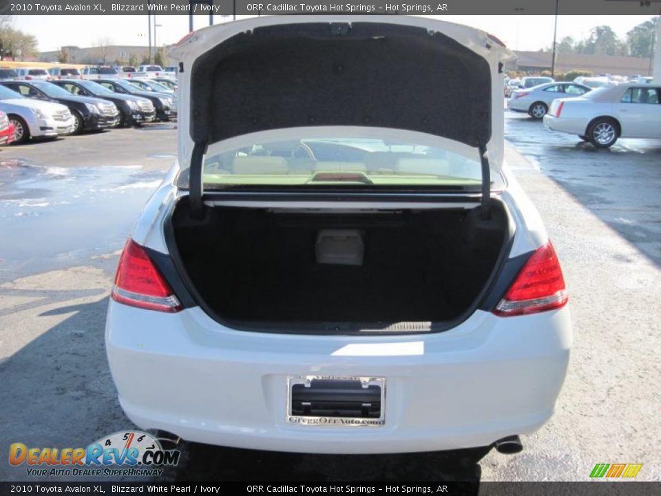 2010 Toyota Avalon XL Blizzard White Pearl / Ivory Photo #7