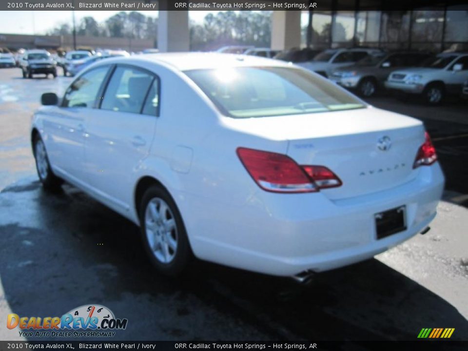 2010 Toyota Avalon XL Blizzard White Pearl / Ivory Photo #8