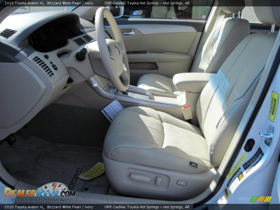 2010 Toyota Avalon XL Blizzard White Pearl / Ivory Photo #11