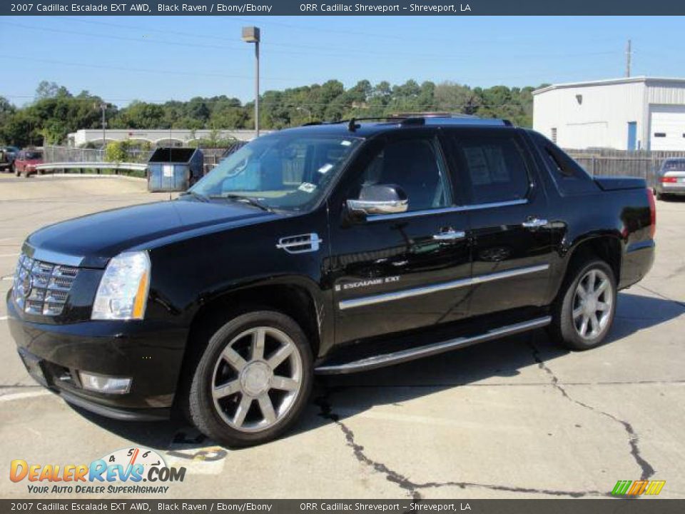 2007 Cadillac Escalade EXT AWD Black Raven / Ebony/Ebony Photo #1
