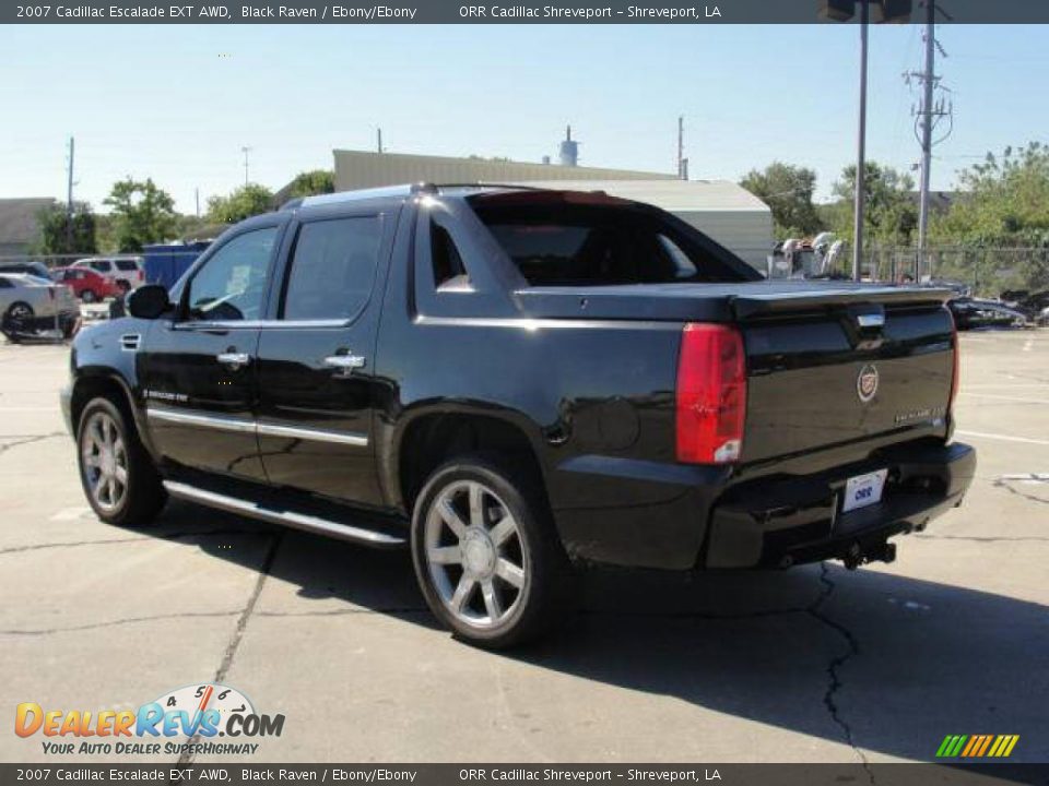 2007 Cadillac Escalade EXT AWD Black Raven / Ebony/Ebony Photo #4