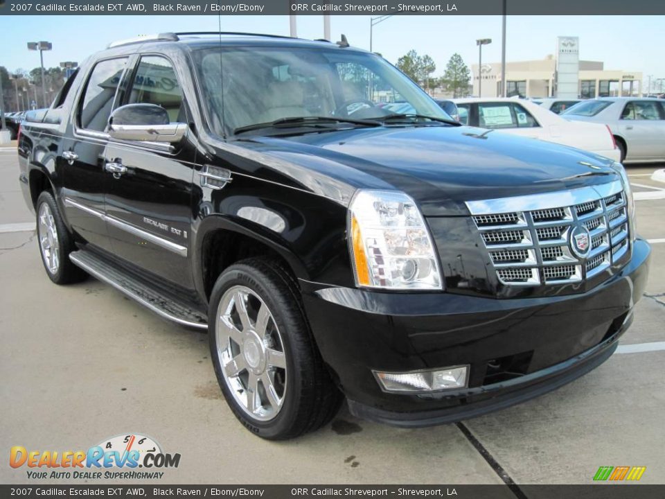 2007 Cadillac Escalade EXT AWD Black Raven / Ebony/Ebony Photo #2