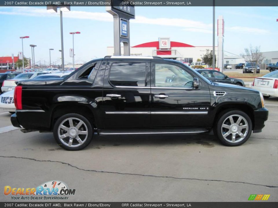 2007 Cadillac Escalade EXT AWD Black Raven / Ebony/Ebony Photo #4