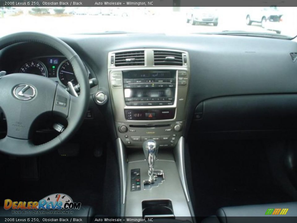 2008 Lexus IS 250 Obsidian Black / Black Photo #8