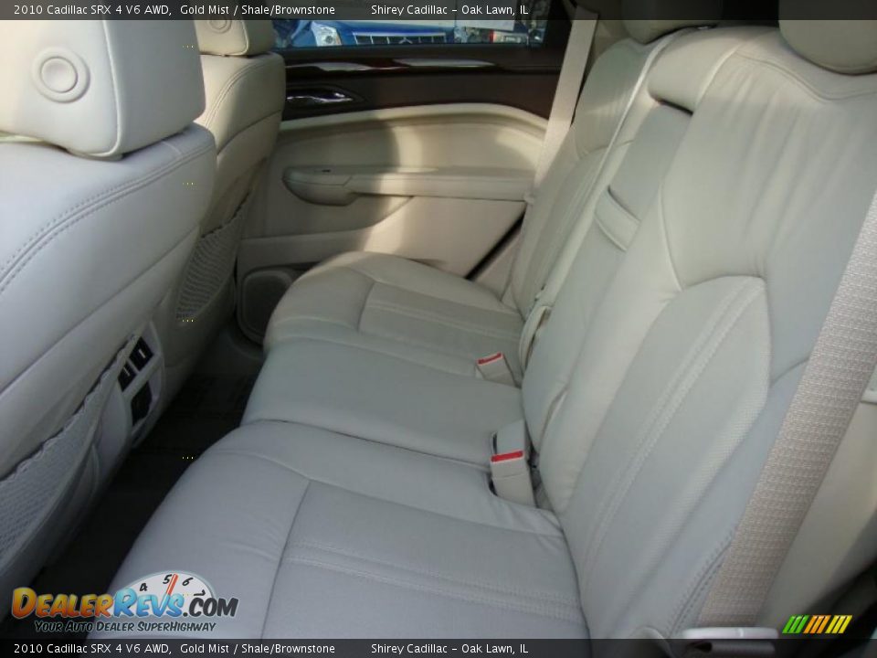 2010 Cadillac SRX 4 V6 AWD Gold Mist / Shale/Brownstone Photo #9