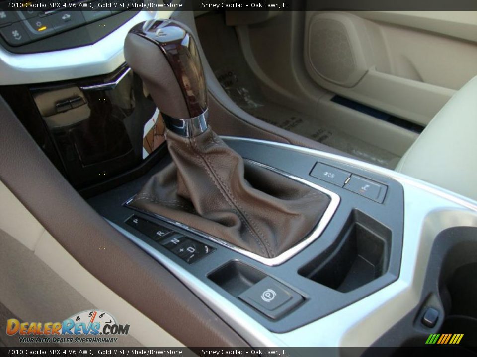 2010 Cadillac SRX 4 V6 AWD Gold Mist / Shale/Brownstone Photo #18
