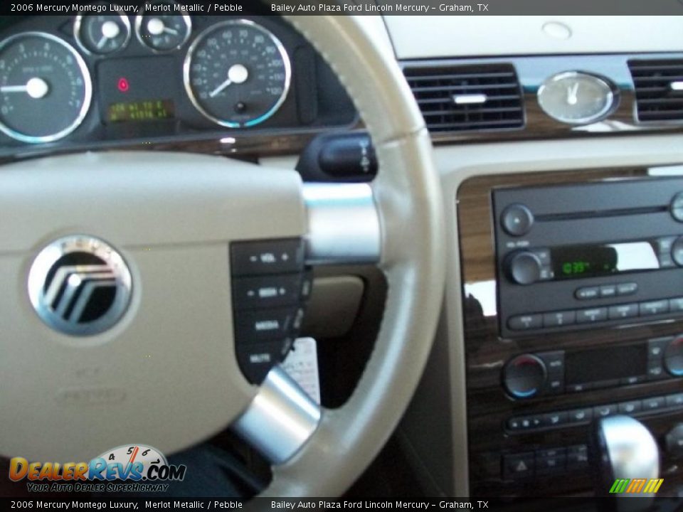 2006 Mercury Montego Luxury Merlot Metallic / Pebble Photo #3