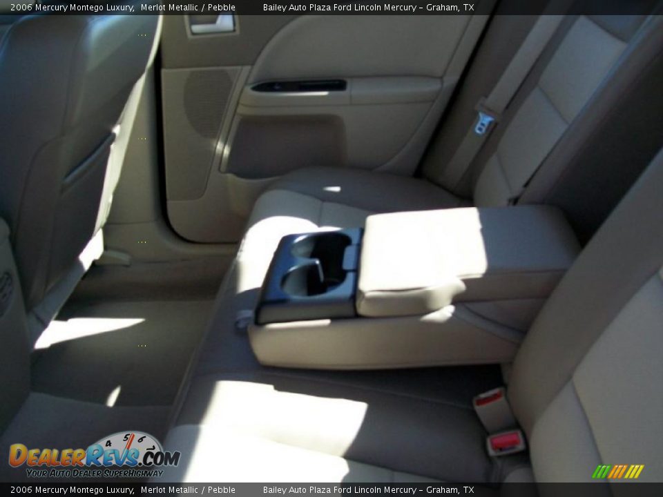 2006 Mercury Montego Luxury Merlot Metallic / Pebble Photo #4