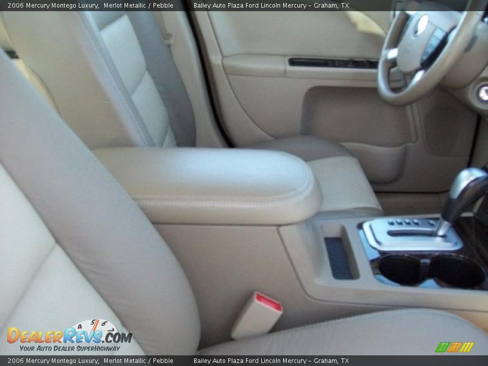 2006 Mercury Montego Luxury Merlot Metallic / Pebble Photo #6