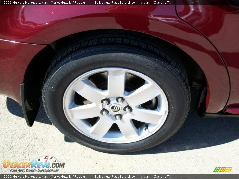 2006 Mercury Montego Luxury Merlot Metallic / Pebble Photo #7